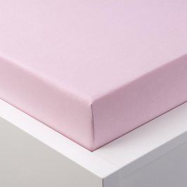 Hermann Cotton Napínací prostěradlo jersey EXCLUSIVE růžová 90 - 100 x 200 cm 2 ks