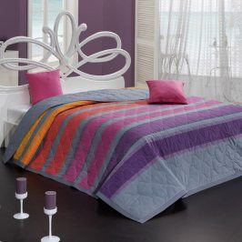 BedTex Tip Trade Přehoz na postel Susan fialový