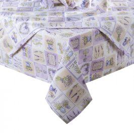 Ubrus patchwork Levandule 80 x 80 cm