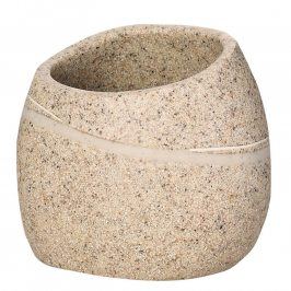 Kelímek do koupelny Stone béžový