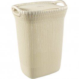 Curver Koš na špinavé prádlo KNIT 57L (03676- X64), béžový