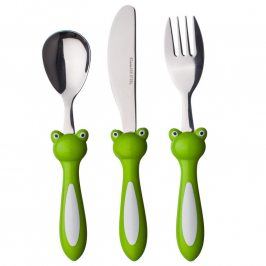 Banquet Dětský nerez příbor Frog 3ks
