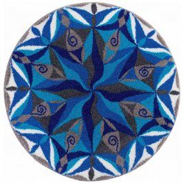 Vopi Koberec s protiskluzovou úpravou Mandala PLYNUTÍ 80 cm