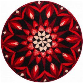 Vopi Koberec s protiskluzovou úpravou Mandala POZNÁNÍ - červený 80 cm
