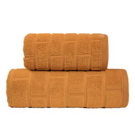 Ručník Brick kurkuma 70x140 cm Osuška