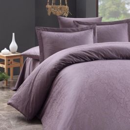 Damaškové povlečení SAL fialové 140x200 jednolůžko - standard Damašek