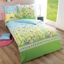 Dětské povlečení Na louce 140x200 jednolůžko - standard bavlna