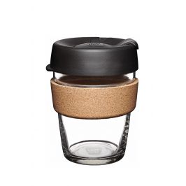 Cestovní hrnek Keepcup černý s korkem 340 ml Objem: 340ml Cestovní hrnek