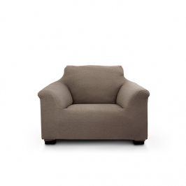 Potah na křeslo Elegant hnědý 70-110 cm hnědá