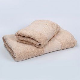 Ručník Ecco Bamboo béžový 50x90 cm Ručník
