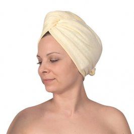 Turban na vlasy doplňky ecru