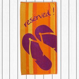 Plážová osuška Reserved Osuška bavlna