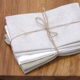 SET kuchyňských utěrek Home Design jednobarevné 45x65 béžová