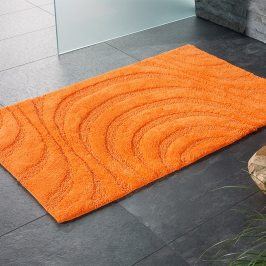 Koupelnová předložka Jaipur oranžová 60x100 cm oranžová
