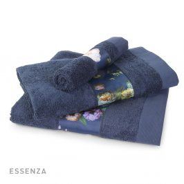 Ručník ESSENZA Fleur modrý 30x50 cm Ručník malý