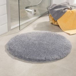 Koupelnová předložka Malmo šedá průměr 71 cm šedá