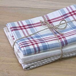 Set kuchyňských utěrek Home Design Simple 50x70 cm barevná