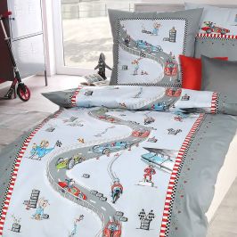 Flanelové povlečení Rennfahrer 140x200 jednolůžko - standard Flanel