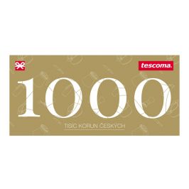 Tescoma dárkový poukaz 1000 Kč