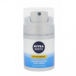Nivea Men Active Energy Skin Energy 50 ml pleťový krém proti známkám únavy pro muže