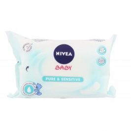 Nivea Baby Pure & Sensitive 63 ks čisticí ubrousky