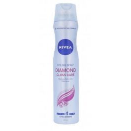 Nivea Diamond Gloss Care 250 ml lak na vlasy pro oslňující lesk pro ženy