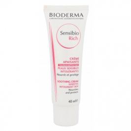 BIODERMA Sensibio Rich Soothing Cream 40 ml denní krém pro suchou až velmi suchou pleť pro ženy