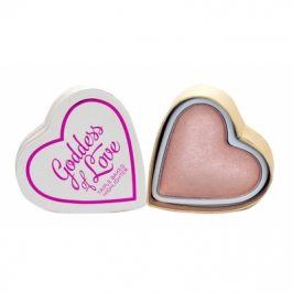Makeup Revolution London I Heart Revolution Goddess Of Love 10 g zapečený rozjasňovač pro ženy Goddess Of Love