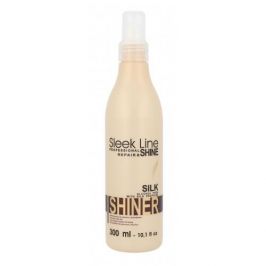 Stapiz Sleek Line Silk 300 ml vlasová péče pro hydrataci a vyhlazení vlasů pro ženy