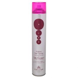 Kallos Cosmetics KJMN Silk Protein 750 ml lak na vlasy pro extra silnou fixaci pro ženy