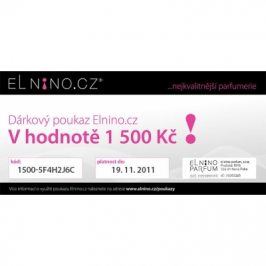 SLEVA Dárkový poukaz elektronický 1500 Kč dárkový poukaz