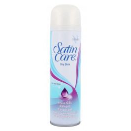 Gillette Satin Care 200 ml gel na holení pro suchou pokožku pro ženy
