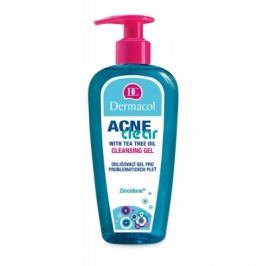 Dermacol AcneClear Cleansing Gel 200 ml odličovací gel pro problematickou pleť pro ženy