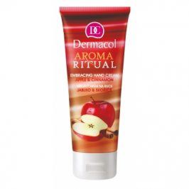 Dermacol Aroma Ritual Apple & Cinnamon 100 ml hřejivý krém na ruce pro ženy