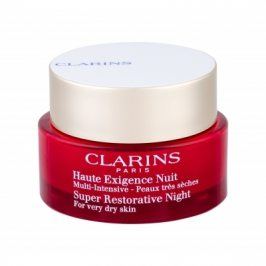 Clarins Super Restorative Night 50 ml noční pleťový krém proti vráskám pro ženy