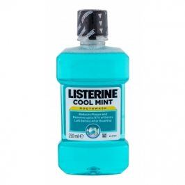 Listerine Mouthwash Cool Mint 250 ml ústní voda pro svěží dech unisex
