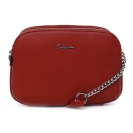 Dámská crossbody kabelka David Jones Audrena - červená