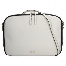 Dámská taška na notebook Calvin Klein Aurora - krémová