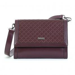 Dámská crossbody kabelka Doca 15160 - fialová