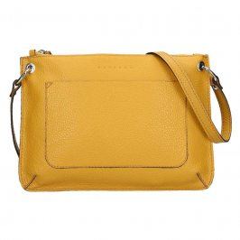 Trendy dámská kožená crossbody kabelka Facebag Nicol - hořticová