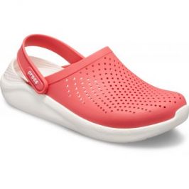 Crocs LiteRide Clog Poppy/White Korálová 37-38