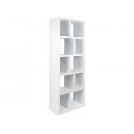 Designová knihovna Castelo 5 70 cm, matná bílá 9500.320750 Porto Deco