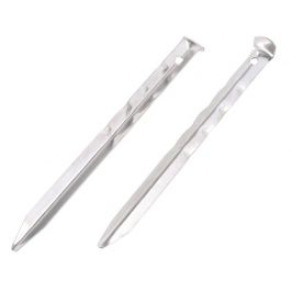 Kolíky Easy Camp U-Steel Peg Ripple 18 cm