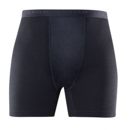Pánské boxerky Devold Duo Active Man Boxer Windstopper Velikost: XXL / Barva: černá