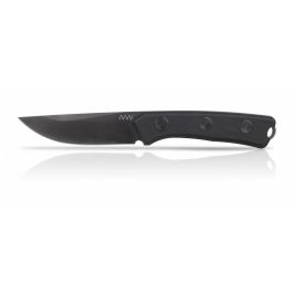 Nůž Acta Non Verba P200 DLC/Plain Edge - Leather Barva: černá